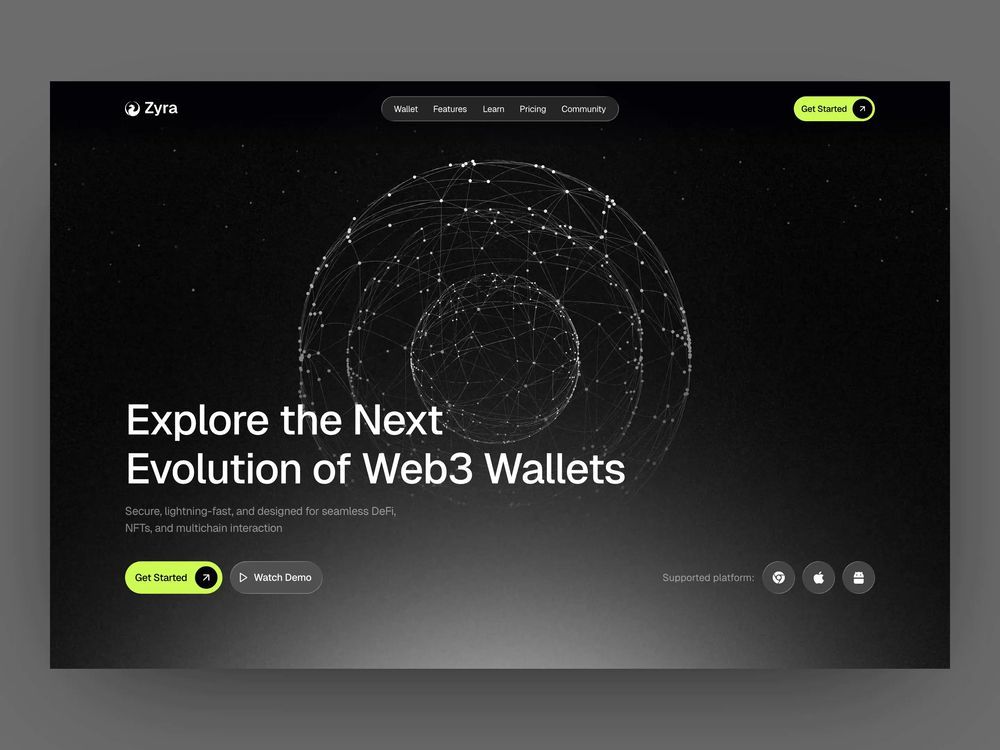 Fragmento visual de direção e linguagem de interface